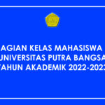 PEMBAGIAN KELAS MAHASISWA BARU UNIVERSITAS PUTRA BANGSA TAHUN AKADEMIK 2022-2023