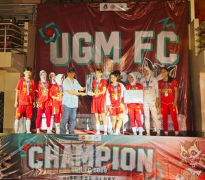 Prestasi Membanggakan! Futsal Putri UPB Runner Up UGM FC 2026, Ririn Fahrina Jadi Top Scorer