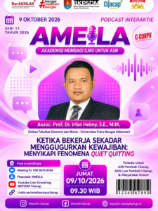 Bahas Tantangan Dunia Kerja, Dosen UPB Kupas Fenomena Quiet Quitting di Podcast AMEILA
