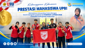 Mahasiswa Universitas Putra Bangsa Turut Mengukir Prestasi di PORPROV Jawa Tengah 2026 Mewakili Kabupaten Kebumen