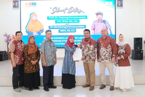 UPB Sambut Asesor LAMEMBA, Prodi S1 Akuntansi Siap Raih Hasil Akreditasi Terbaik