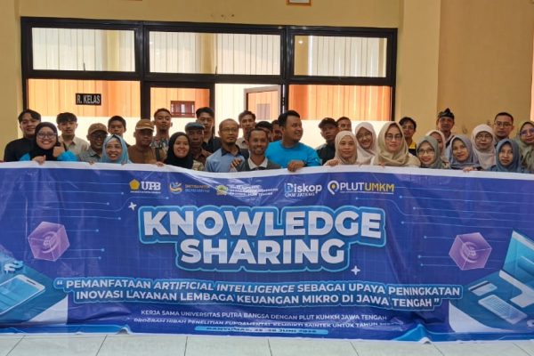 Tim Peneliti Universitas Putra Bangsa Gelar Knowledge Sharing Pemanfaatan AI untuk Tingkatkan Inovasi Layanan LKM