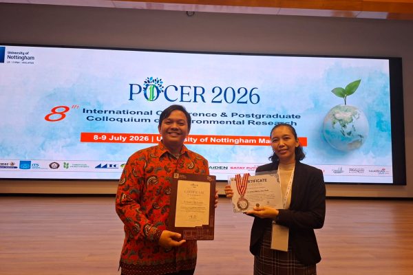 Dosen S1 Agribisnis Universitas Putra Bangsa Raih Penghargaan Best Oral Presenter pada Konferensi Internasional POCER 2026 di Malaysia